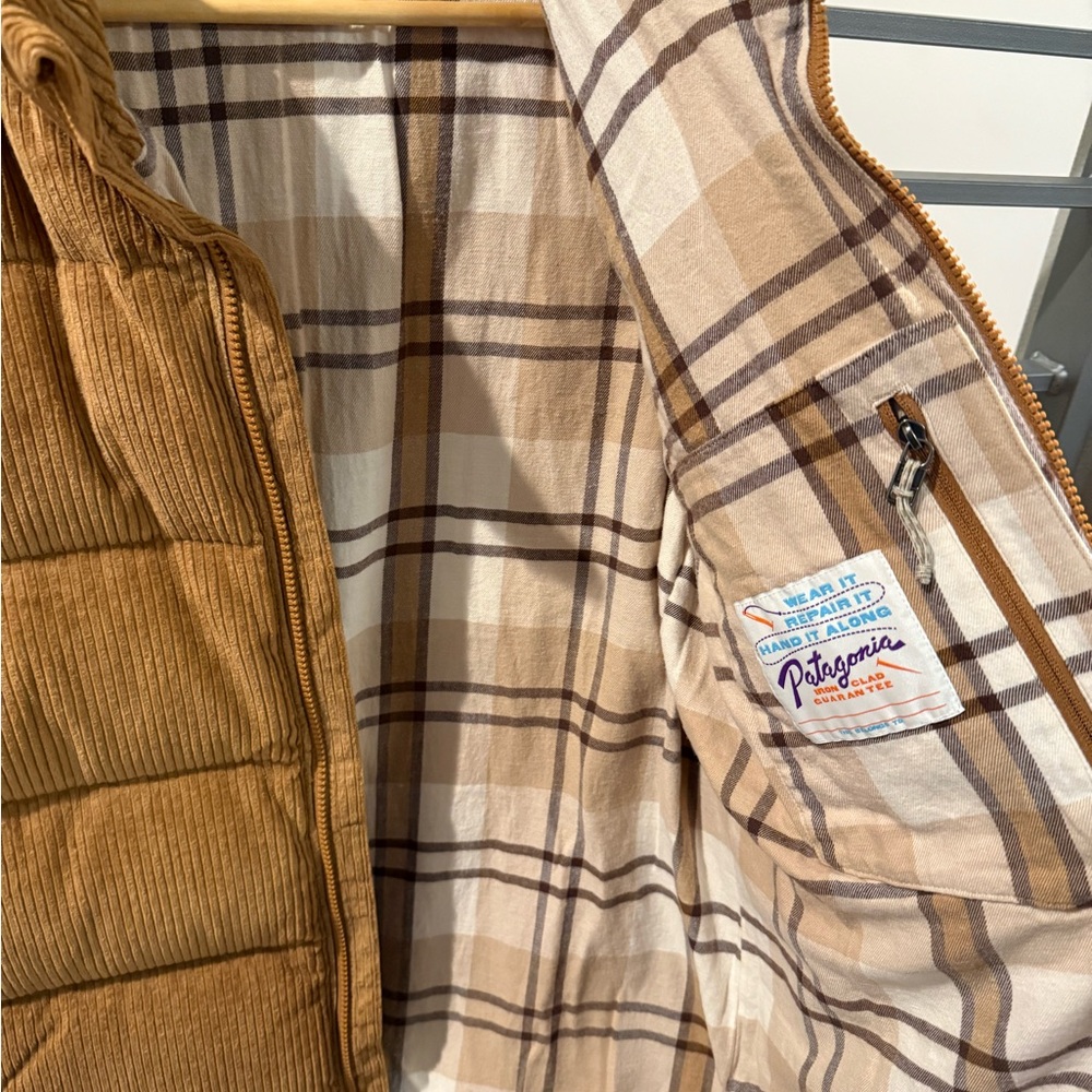 Patagonia Womens Cord Fjord Jacket - L - Like New (Worn Once) - Nest Brown - Picture 4 of 6